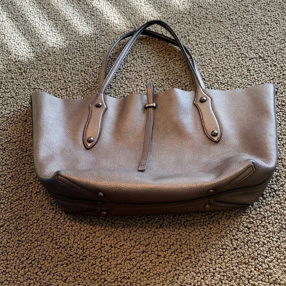 Annabel Ingall Gray Shoulder/Tote Bag in GUC